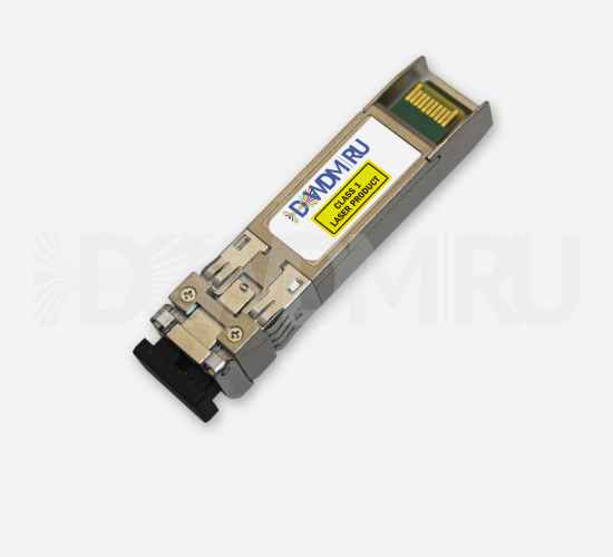 Оптический SFP28 модуль двухволоконный одномодовый, 32Гб/с, 1310 нм, 10 км, Fibre Channel, 2xLC, DDM - ДВДМ.РУ (DSO-35-4D)