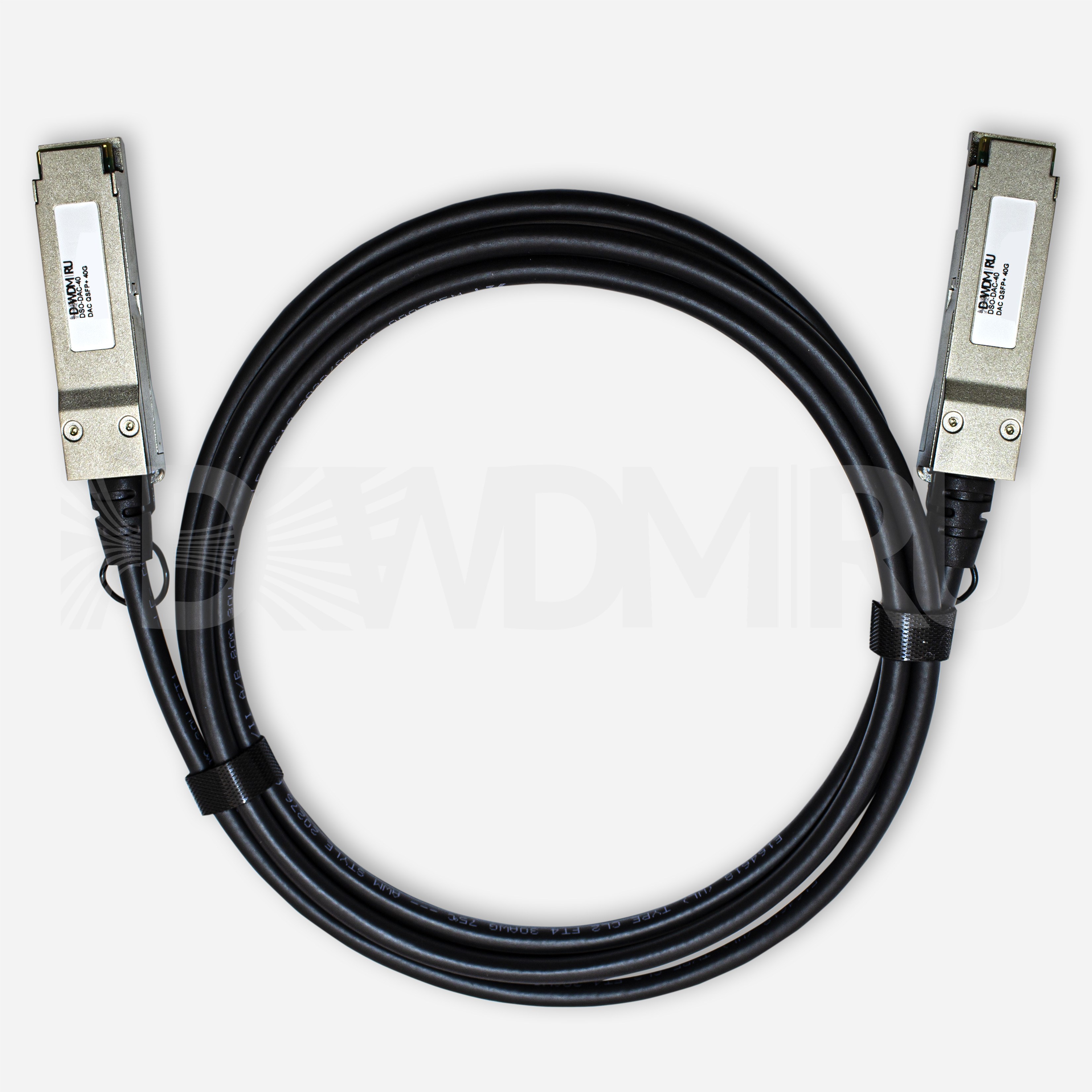 D-Link совместимый кабель Direct Attached (DAC), QSFP+, 30AWG, 40 Гб/с, 1 м