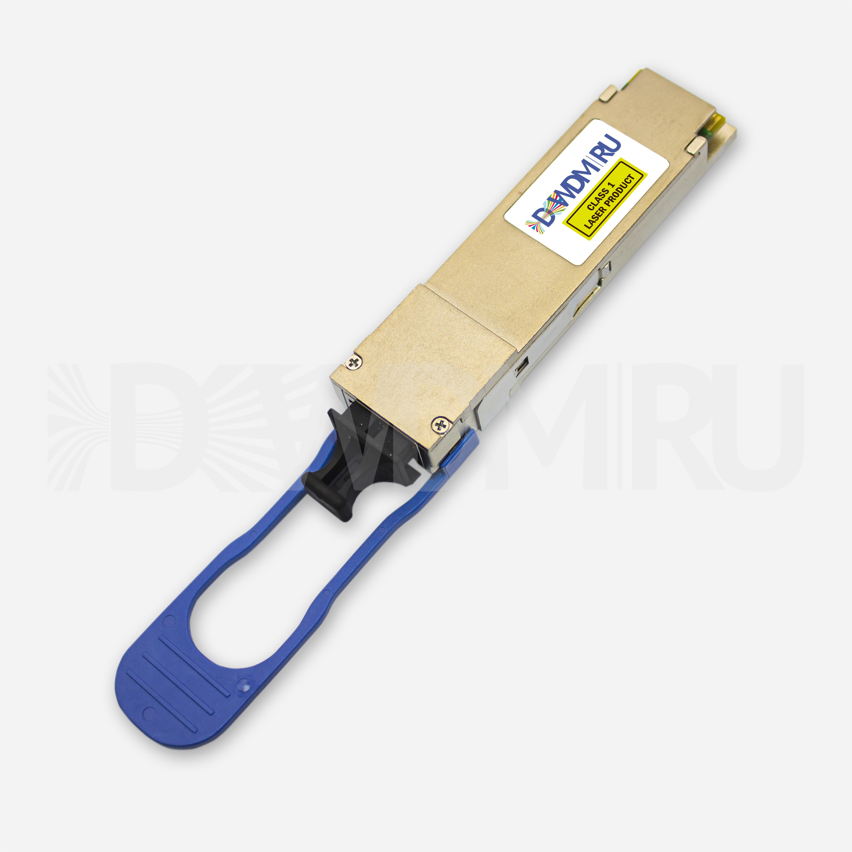 Оптический QSFP+ модуль двухволоконный одномодовый, 40Гб/с, 2км, 1310нм, 2xLC, DDM - ДВДМ.РУ (DSO-16-4D)