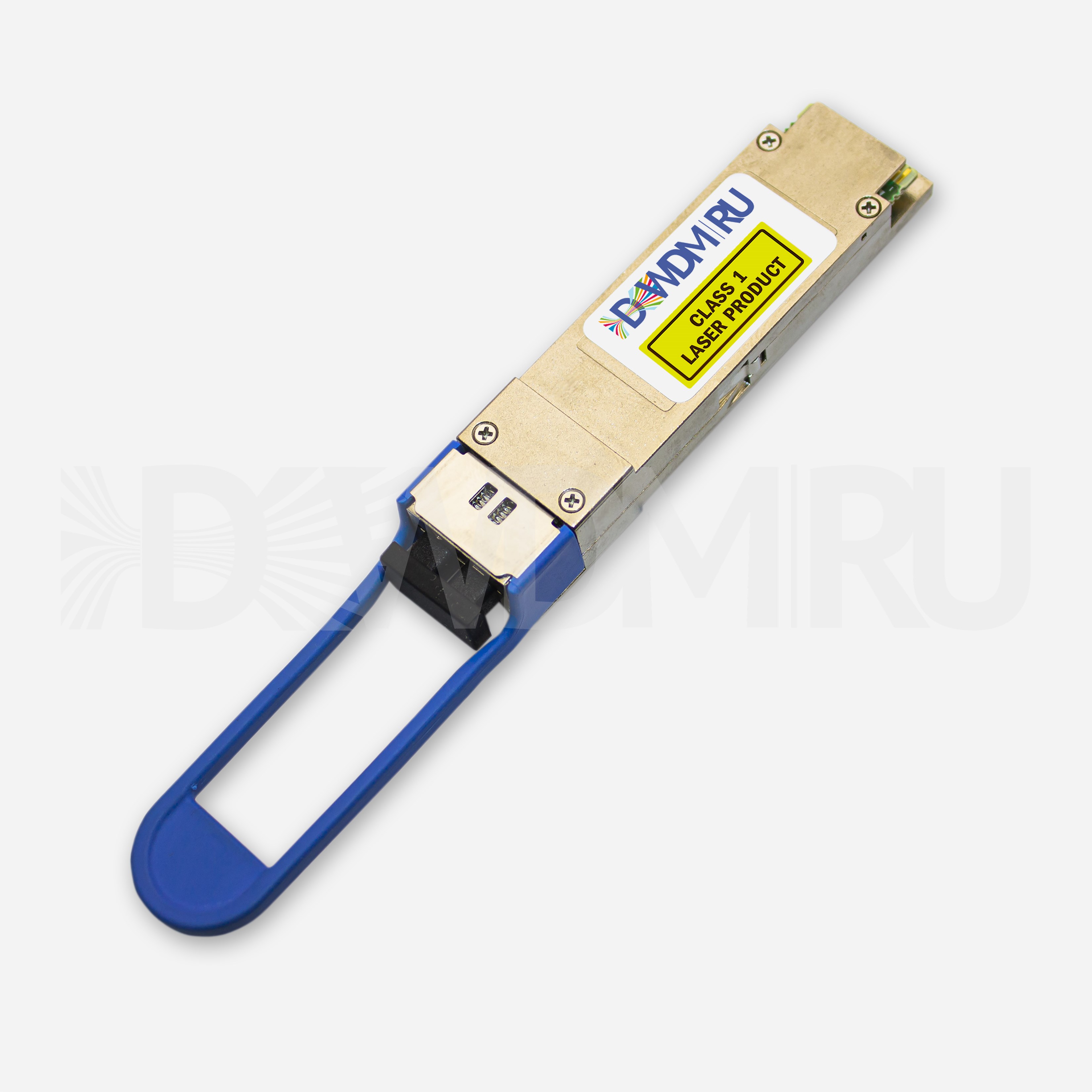 Оптический QSFP28 модуль двухволоконный одномодовый 100Гб/с, CWDM4, 2xLC, 1310 нм, 2 км, DDM - ДВДМ.РУ (DSO-21-4D)